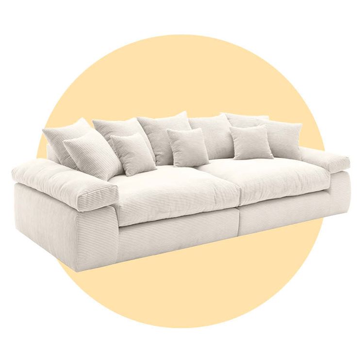 Beiges Bigsofa